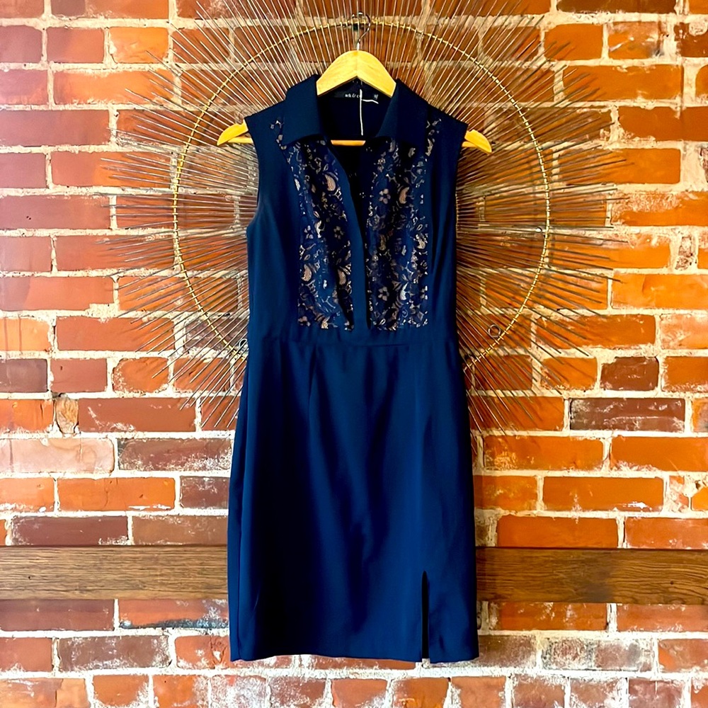 Navy Blue Dress